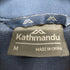 カトマンドゥ kathmandu ロゴ刺繍 ナイロンジャケット メンズ JPN:M