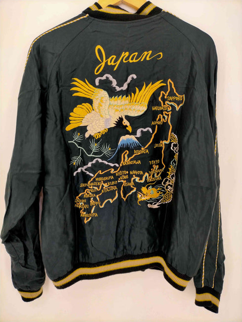 テーラートウヨウ テーラー東洋 SOUVENIR JACKET JAPAN MAP×ROARING TIGER メンズ JPN:XL