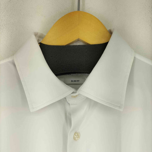 ザラ ZARA SLIM FIT ストレッチ S/S シャツ メンズ import:M