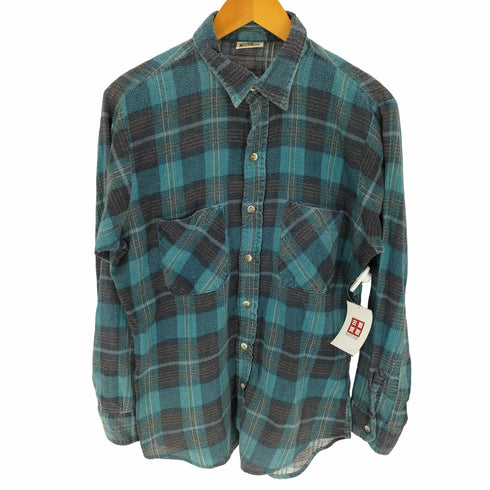ファイブブラザー FIVE BROTHER 90-00S 2ポケット ネルシャツ メンズ import:M