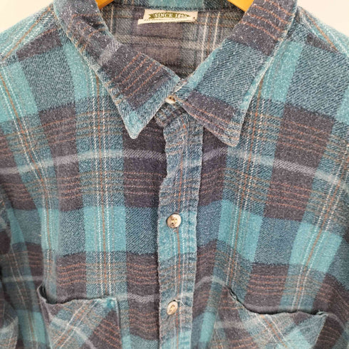 ファイブブラザー FIVE BROTHER 90-00S 2ポケット ネルシャツ メンズ import:M
