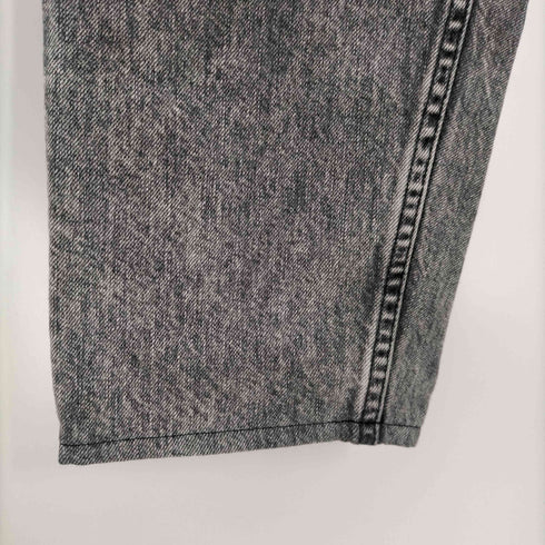 ブラックバイマウジー BLACK by moussy ウォッシュ加工 デーパードジーンズ レディース US:23