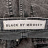 ブラックバイマウジー BLACK by moussy ウォッシュ加工 デーパードジーンズ レディース US:23