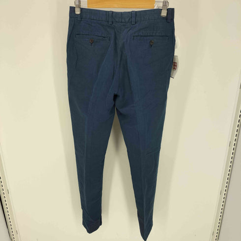 ブルックスブラザーズ BROOKS BROTHERS BAIRD McNUTT社製 IRISH LINEN リネン コットン ノータック スラックスパンツ メンズ W30