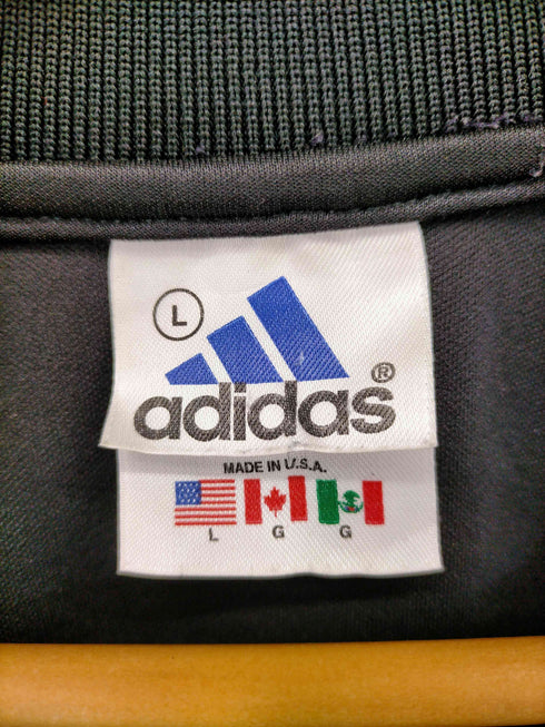 アディダス adidas 00S USA製 METORO 74 SOCCER CLUB ゲームシャツ ナンバリング メンズ import:L