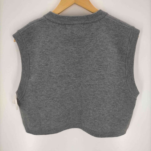 ザンダーゾウ XANDER ZHOU 23ss short knit vest メンズ 46