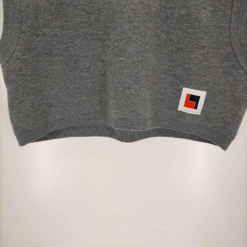 ザンダーゾウ XANDER ZHOU 23ss short knit vest メンズ 46