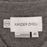 ザンダーゾウ XANDER ZHOU 23ss short knit vest メンズ 46