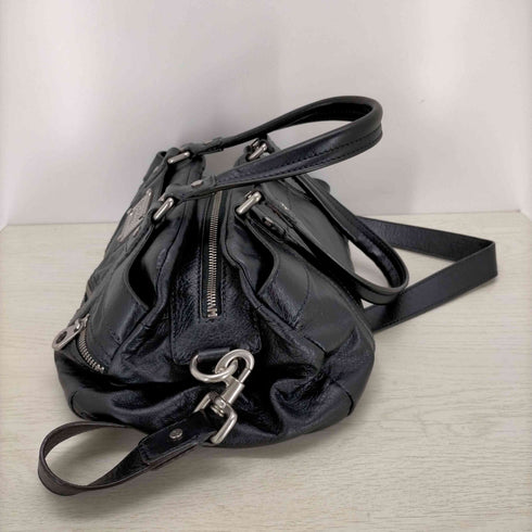 マークバイマークジェイコブス Marc by Marc Jacobs ロゴプレート 2WAYレザーハンドバッグ レディース