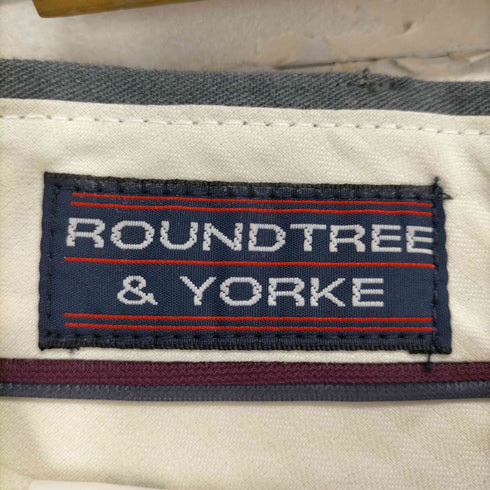 ラウンドツリーアンドヨーク roundtree&yorke 3タックスラックスパンツ メンズ 33×30