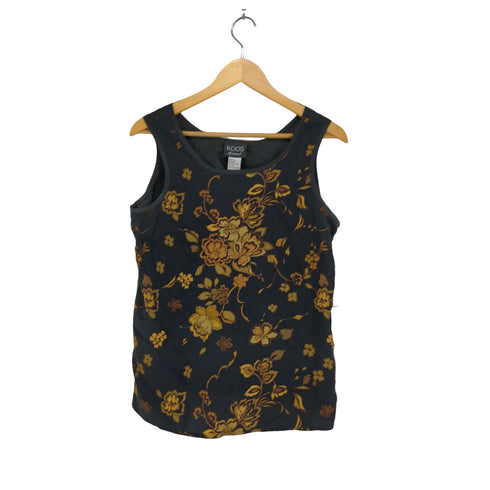 コース KOOS 花柄 シルクタンクトップ レディース JPN:M