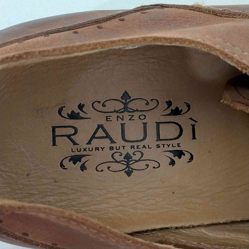 ラウディ RAUDI 本革 外羽根ストレートチップ レザーシューズ メンズ EUR:43