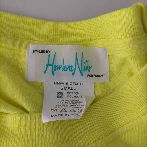 オンブレニーニョ HOMBRE Nino バックプリントS/S TEE メンズ JPN:S