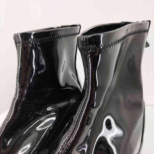 ベルシュカ BERSHKA エナメルヒールブーツ レディース JPN:24.5