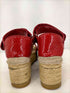 エムエムシックス メゾンマルジェラ MM6 Maison Margiela ウエッジソール クロコ柄 サンダル レディース 38