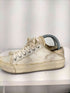 エムエムシックス メゾンマルジェラ MM6 Maison Margiela 切りっぱなし加工 キャンパススニーカー レディース