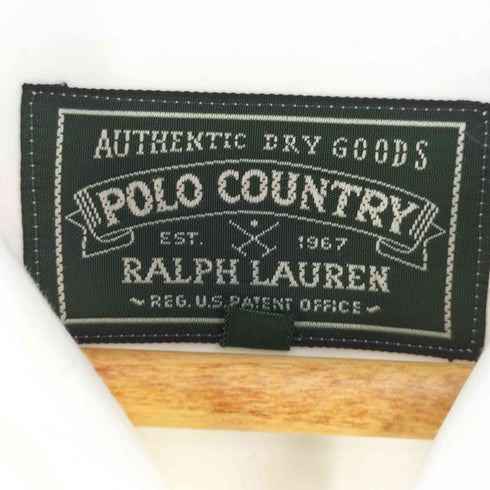 ポロカントリーラルフローレン POLO COUNTRY RALPH LAUREN 開襟オープンカラーシャツブラウス レディース 7