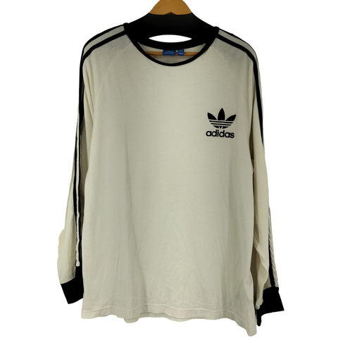 アディダスオリジナルス adidas Originals California Longsleeve Men's T-Shirt White-Black メンズ 2X0