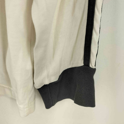 アディダスオリジナルス adidas Originals California Longsleeve Men's T-Shirt White-Black メンズ 2X0