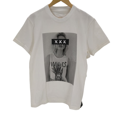 ゴッドセレクショントリプルエックス GOD SELECTION XXX フォトプリント クルーネックカットソー メンズ JPN:M