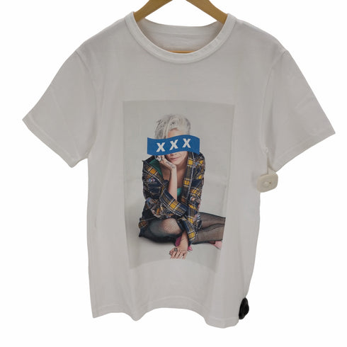 ゴッドセレクショントリプルエックス GOD SELECTION XXX フォトプリント クルーネックカットソー メンズ JPN:M
