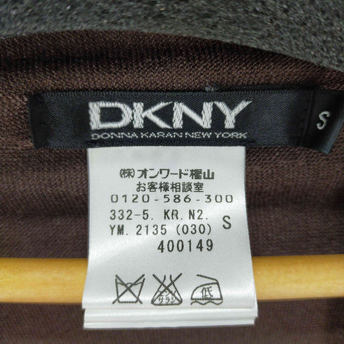 ダナキャランニューヨーク DKNY トッパーカーディガン シルク100% レディース import:S