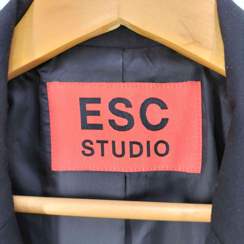 イーエスシーステュディオ ESC STUDIO Zipper blazer ジッパーブレザー 3Bテーラードジャケット メンズ