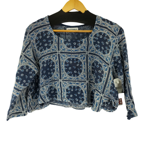 costabella クロップド丈 クロシェットニット レディース JPN:M
