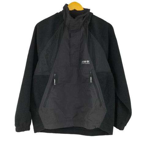 アディダスオリジナルス adidas Originals ADVENTURE FUTURA POLAR FLEECE HALF ZIP フューチュラ ポーラー フリース スウェット ハーフ ジップ メンズ JPN:L