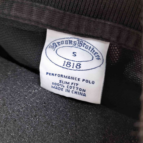 ブルックスブラザーズ BROOKS BROTHERS ロゴ刺繍 ポロシャツ メンズ JPN:S