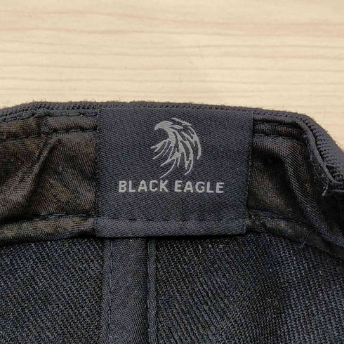 BLACK EAGLE 6パネル 刺繍 スナップバック キャップ メンズ