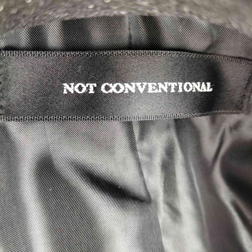 ノットコンベンショナル NOT CONVENTIONAL ドローコードデザインテーラードジャケット メンズ FREE