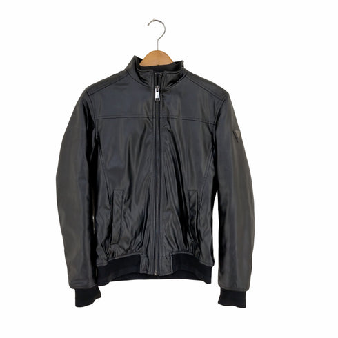 ゲス GUESS Leather jacket メンズ import:S