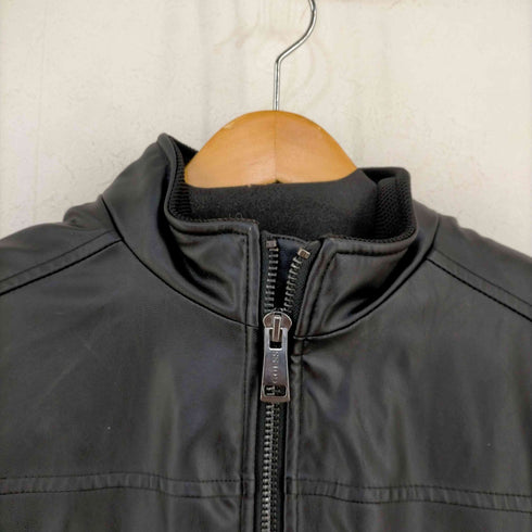 ゲス GUESS Leather jacket メンズ import:S