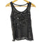 エンポリオアルマーニ EMPORIO ARMANI フロント スパンコール デザイン ノースリーブ レディース import:XS