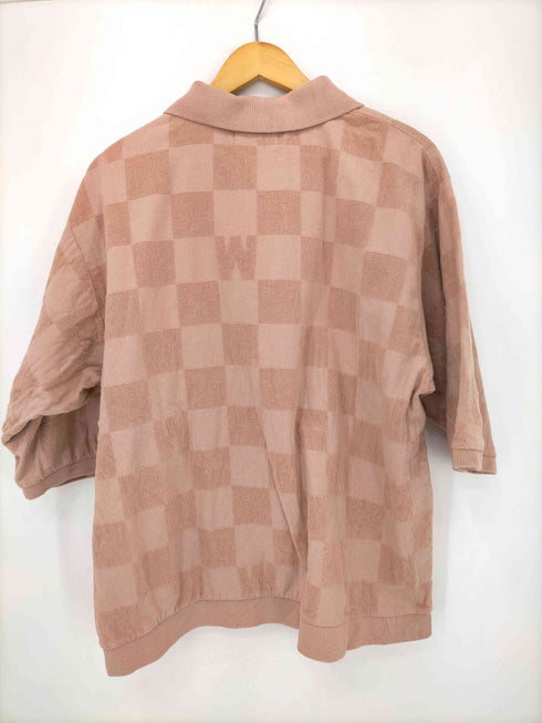 ウィアード WEIRDO 23SS CHECKER - H/S PILE POLO SHIRTS メンズ JPN:L