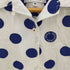 ディッキーズ Dickies ドット柄 ショートスリーブ ブラウス レディース import:M
