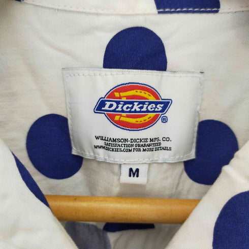ディッキーズ Dickies ドット柄 ショートスリーブ ブラウス レディース import:M