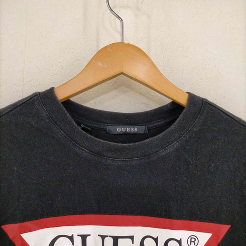 ゲス GUESS Signature Logo T Shirt メンズ import:M