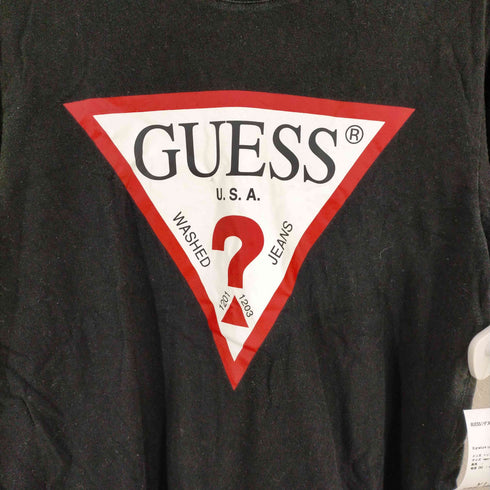ゲス GUESS Signature Logo T Shirt メンズ import:M