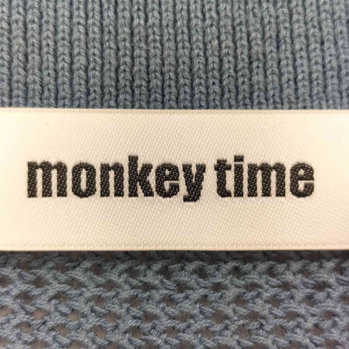 モンキータイム MONKEY TIME COTTON MESH KNIT SHIRT メンズ JPN:M