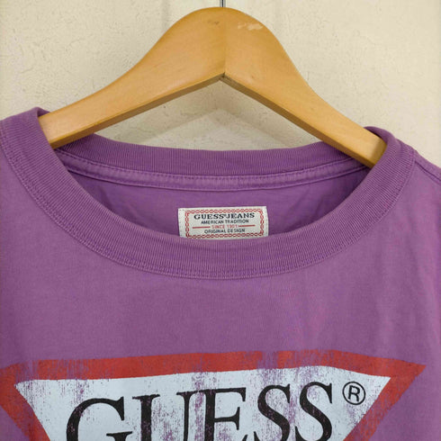 ゲスジーンズ GUESS JEANS Originals S/S CLASSIC TRIANGLE LOGO TEE メンズ import:S