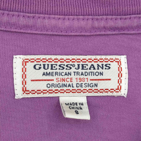 ゲスジーンズ GUESS JEANS Originals S/S CLASSIC TRIANGLE LOGO TEE メンズ import:S