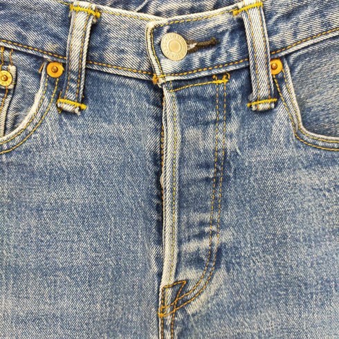 リーバイス LEVI STRAUSS&CO 501ボタンフライデニムパンツ レディース W28L30