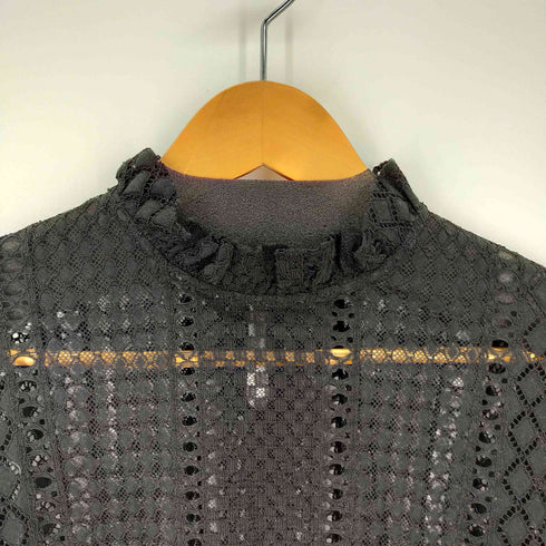 レイビームス Ray BEAMS 長袖レースブラウス 透け シースルー レディース 0