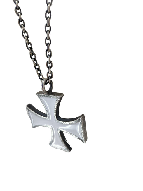 ウィアード WEIRDO 925刻印 Big Cross Top witn Necklace Chain メンズ