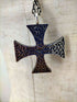 ウィアード WEIRDO 925刻印 Big Cross Top witn Necklace Chain メンズ