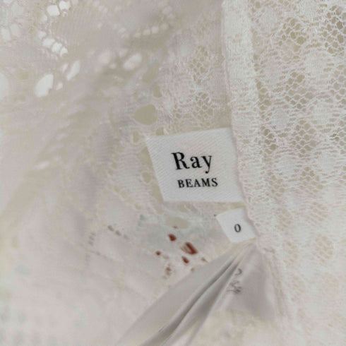 レイビームス Ray BEAMS 長袖レースブラウス 透け シースルー レディース 0