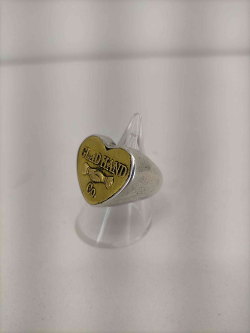 グラッドハンド GLAD HAND BUTTON RING HEART SMALL メンズ 14号