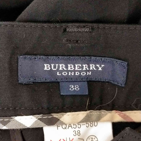 バーバリーロンドン BURBERRY LONDON 裾ノバチェック切り替えしパンツ レディース JPN:38